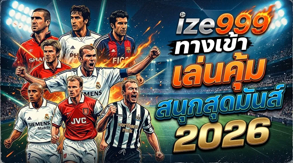ize999 ทางเข้า เล่นคุ้ม สนุกสุดมันส์ 2026